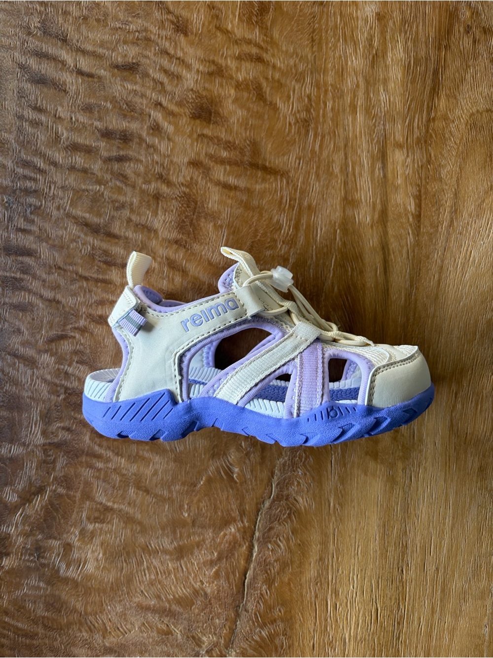 Reima Kids' Sandal in Beige and Lavender